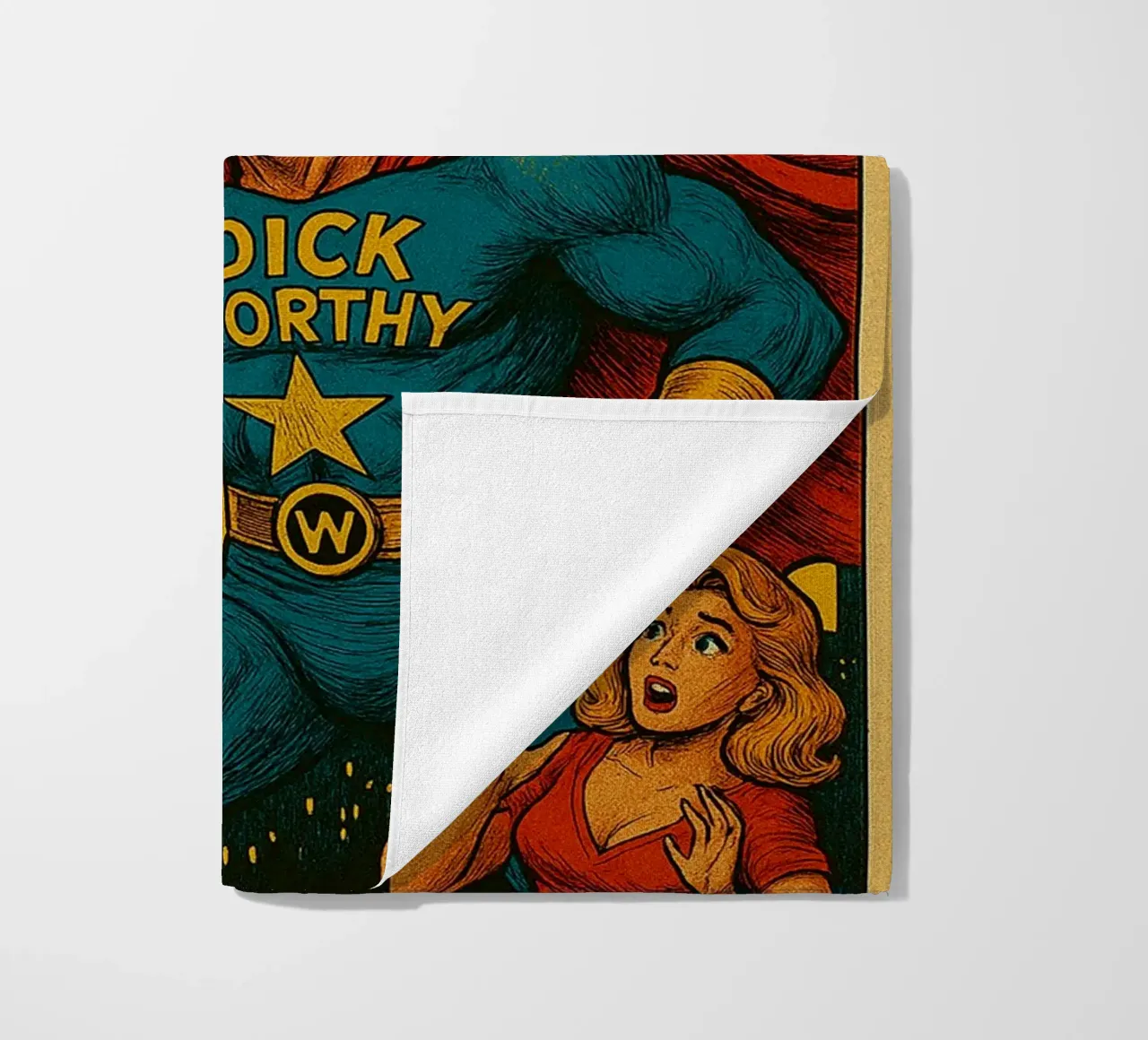 DICK WORTHY - Fresh Supes On The Block telo mare da Vintage Van Gogh