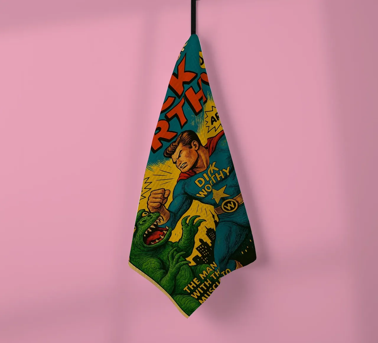 DICK WORTHY - Fresh Supes On The Block canovaccio da cucina da Vintage Van Gogh