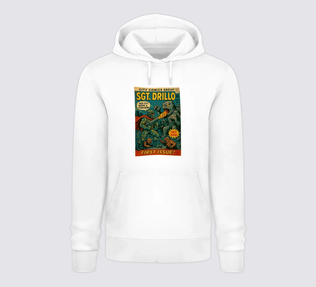 SGT DRILLO - Fresh Supes On The Block sudadera con capucha de Vintage Van Gogh