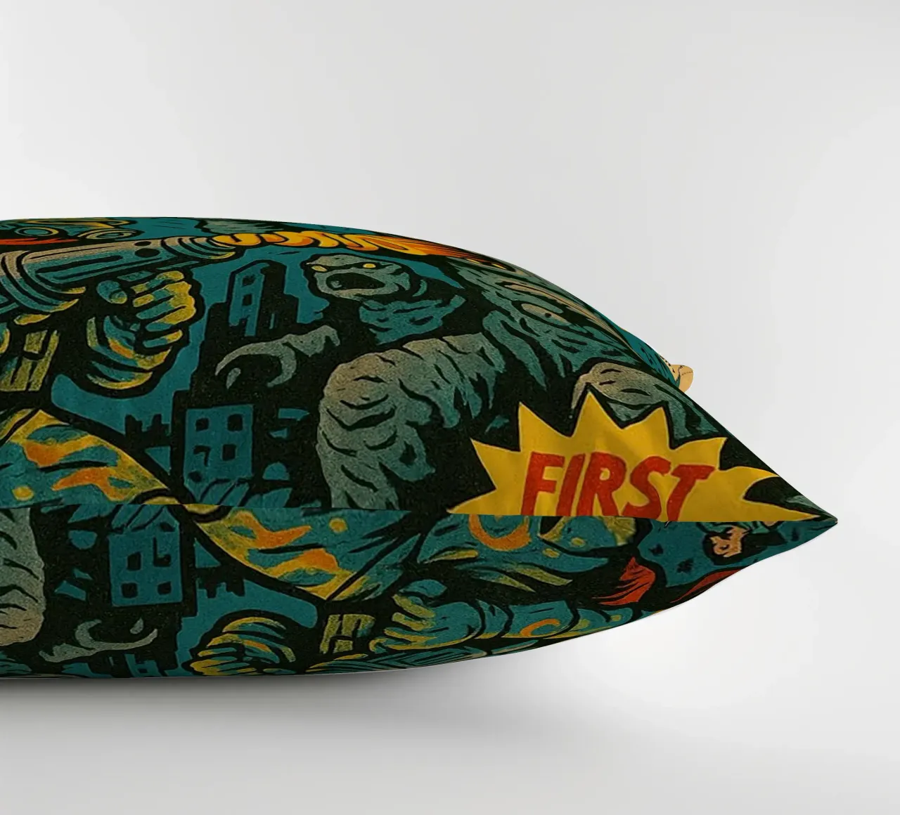 SGT DRILLO - Fresh Supes On The Block cuscino da Vintage Van Gogh