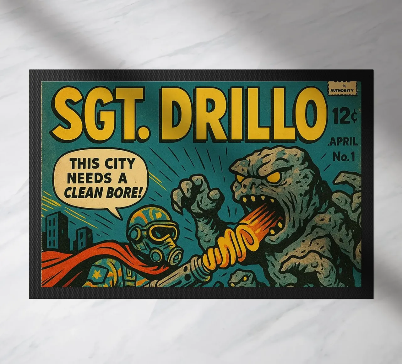 SGT DRILLO - Fresh Supes On The Block zerbino da Vintage Van Gogh