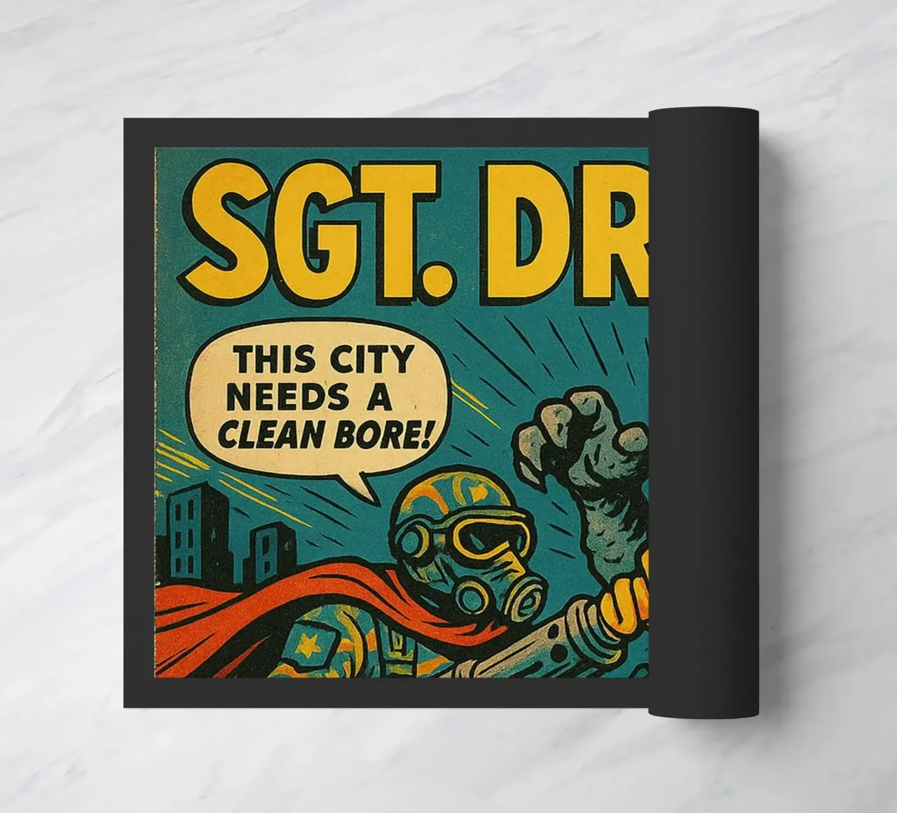 SGT DRILLO - Fresh Supes On The Block zerbino da Vintage Van Gogh