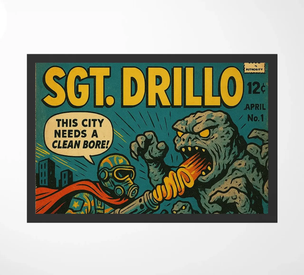SGT DRILLO - Fresh Supes On The Block zerbino da Vintage Van Gogh