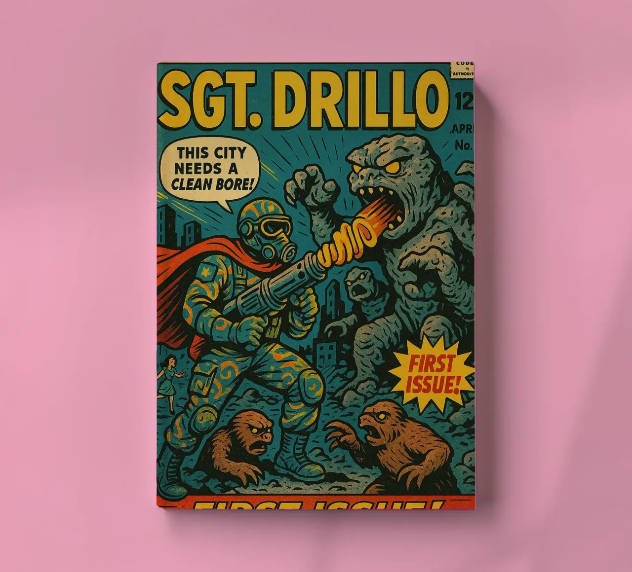 SGT DRILLO - Fresh Supes On The Block diario da Vintage Van Gogh