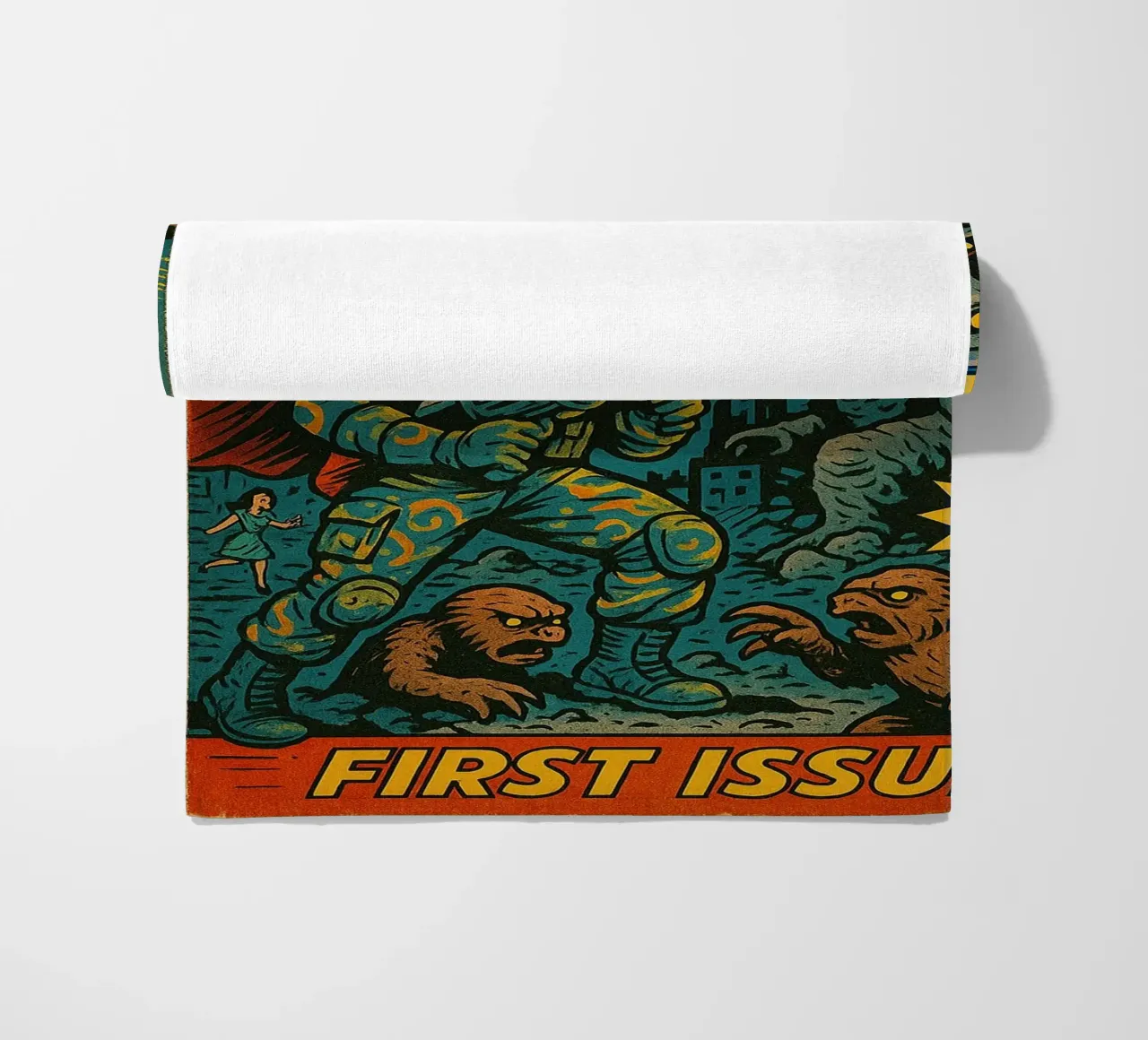 SGT DRILLO - Fresh Supes On The Block telo mare da Vintage Van Gogh
