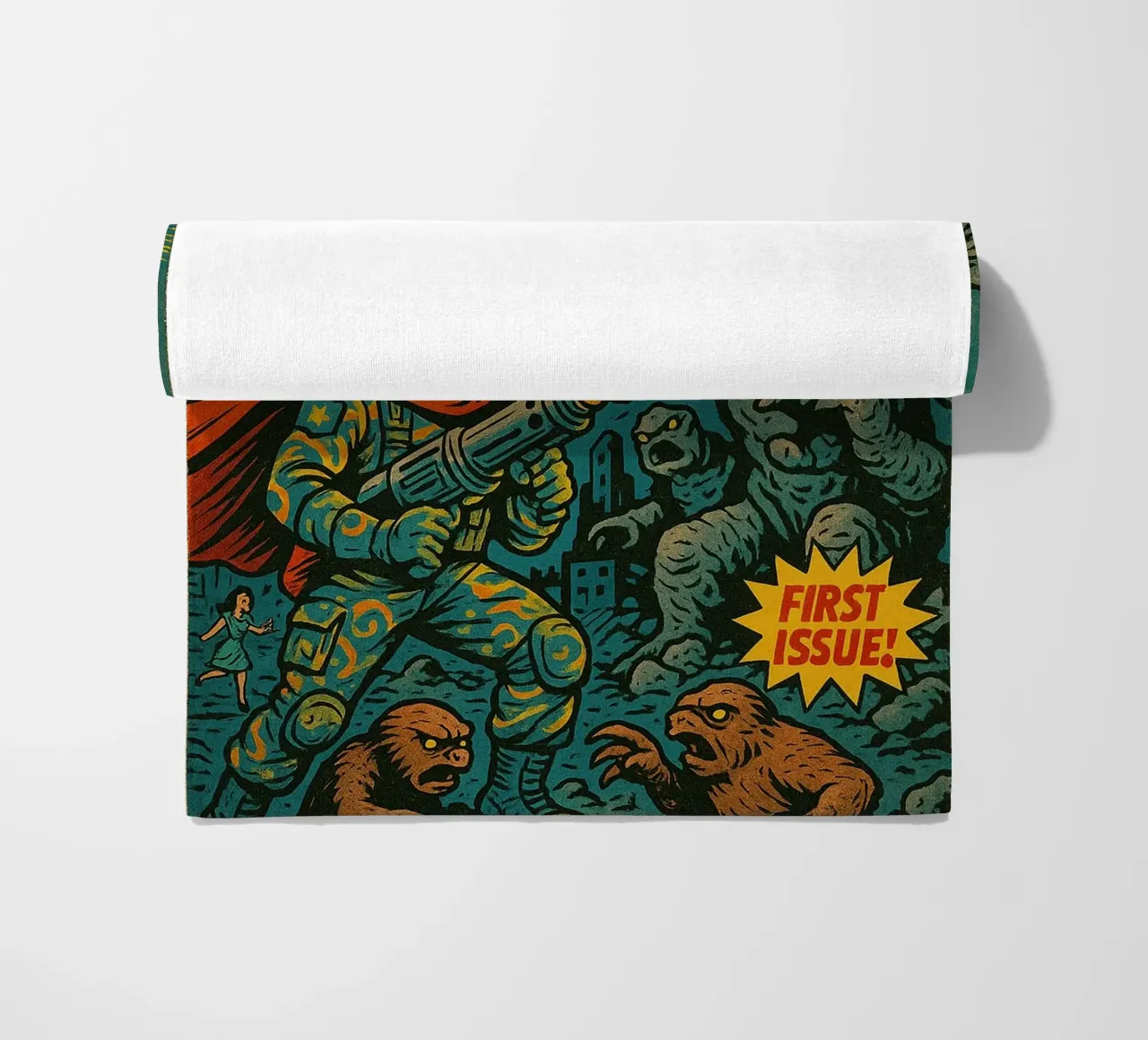 SGT DRILLO - Fresh Supes On The Block telo mare da Vintage Van Gogh