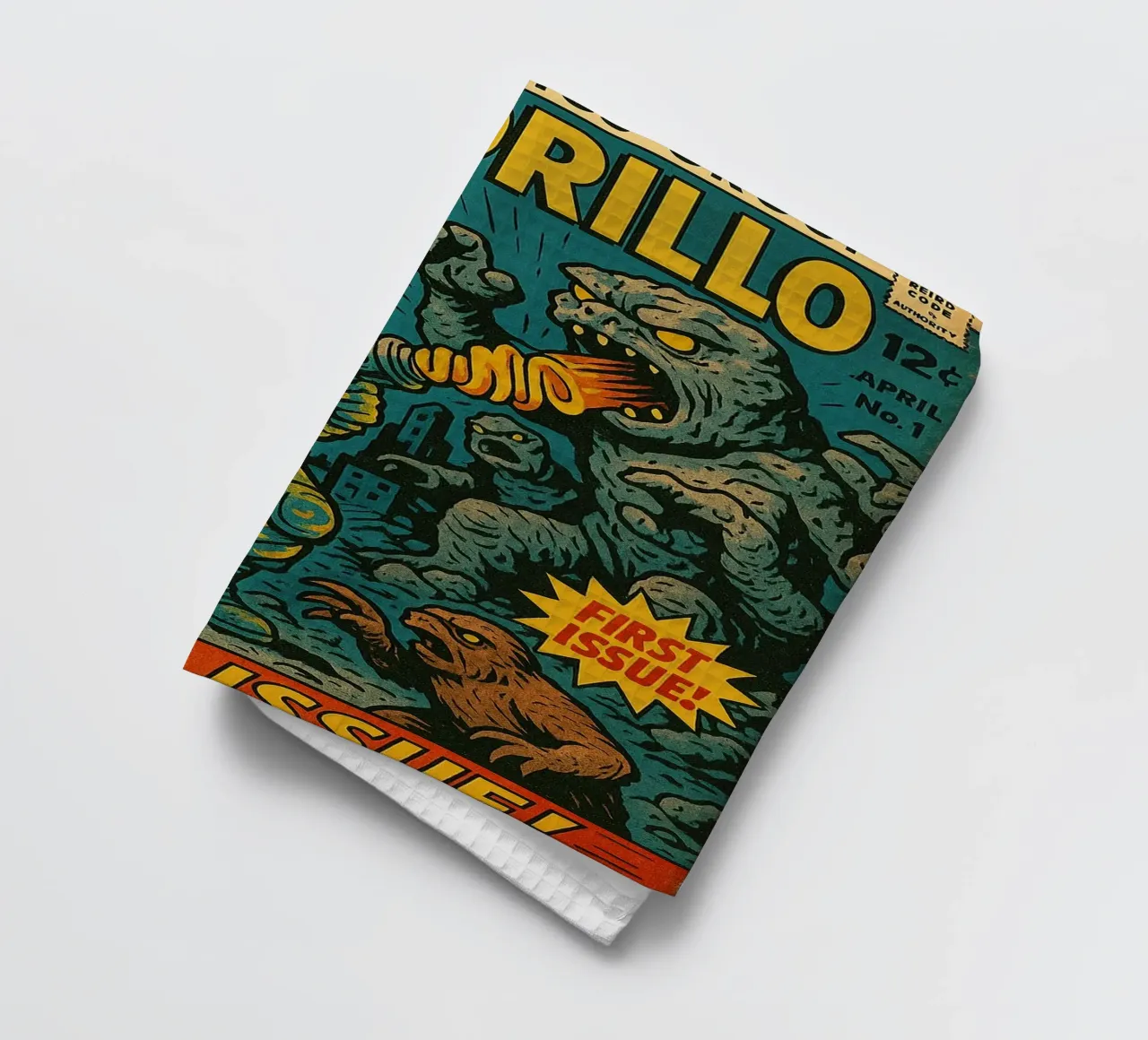 SGT DRILLO - Fresh Supes On The Block canovaccio da cucina da Vintage Van Gogh
