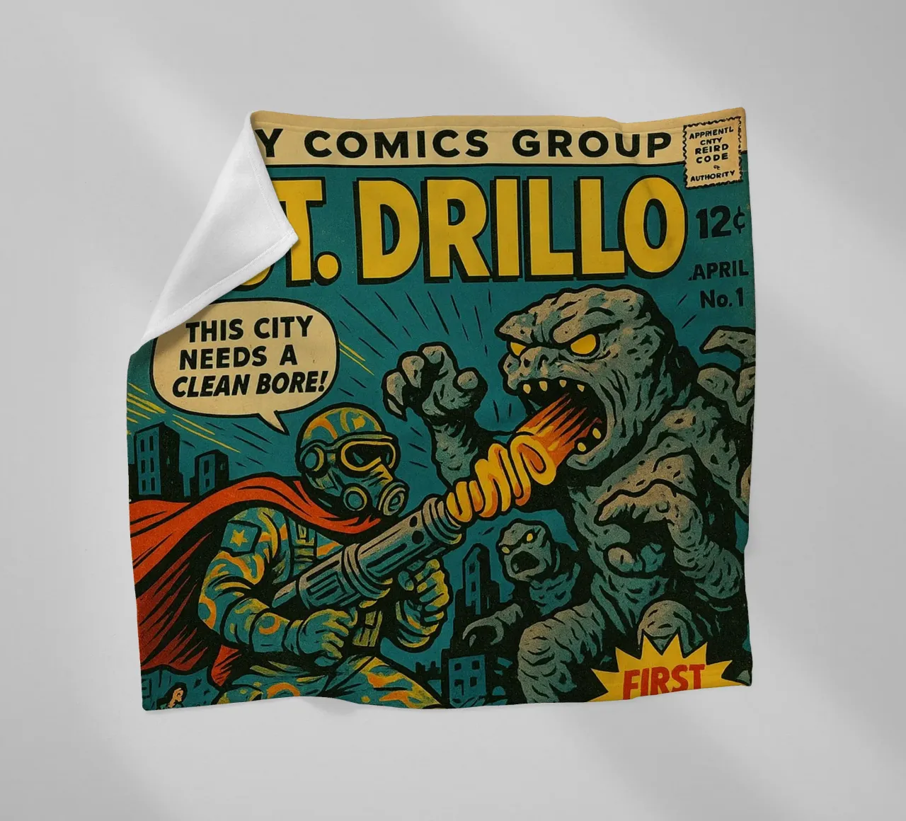SGT DRILLO - Fresh Supes On The Block coperta in pile da Vintage Van Gogh