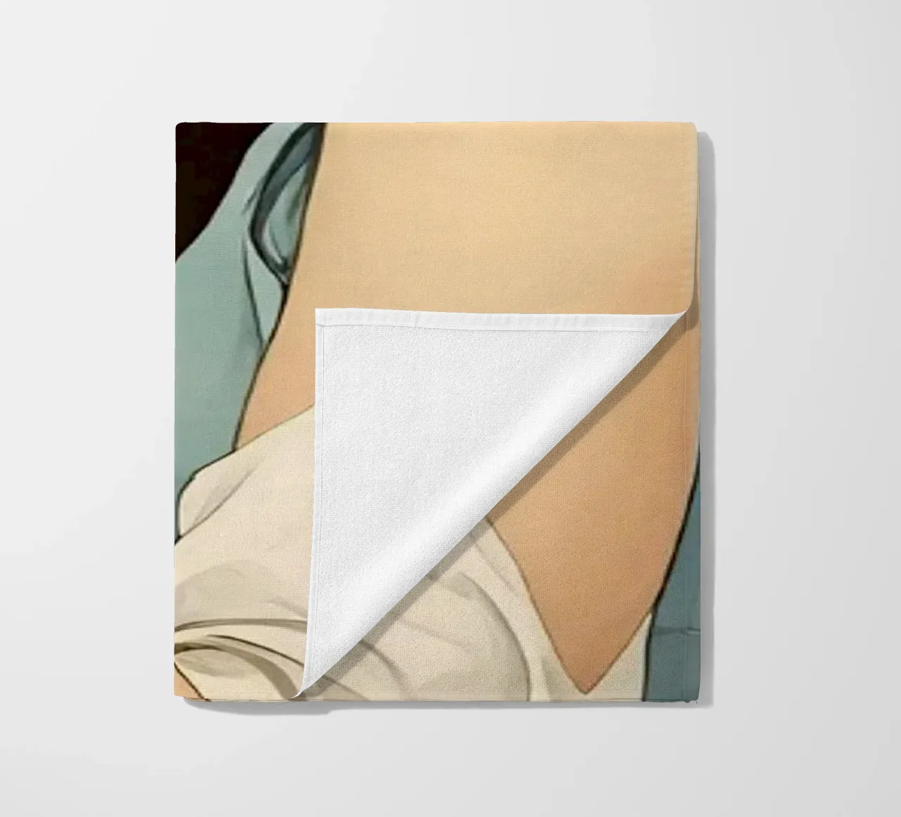 Donna e arpa telo mare da Massimo Frascogna