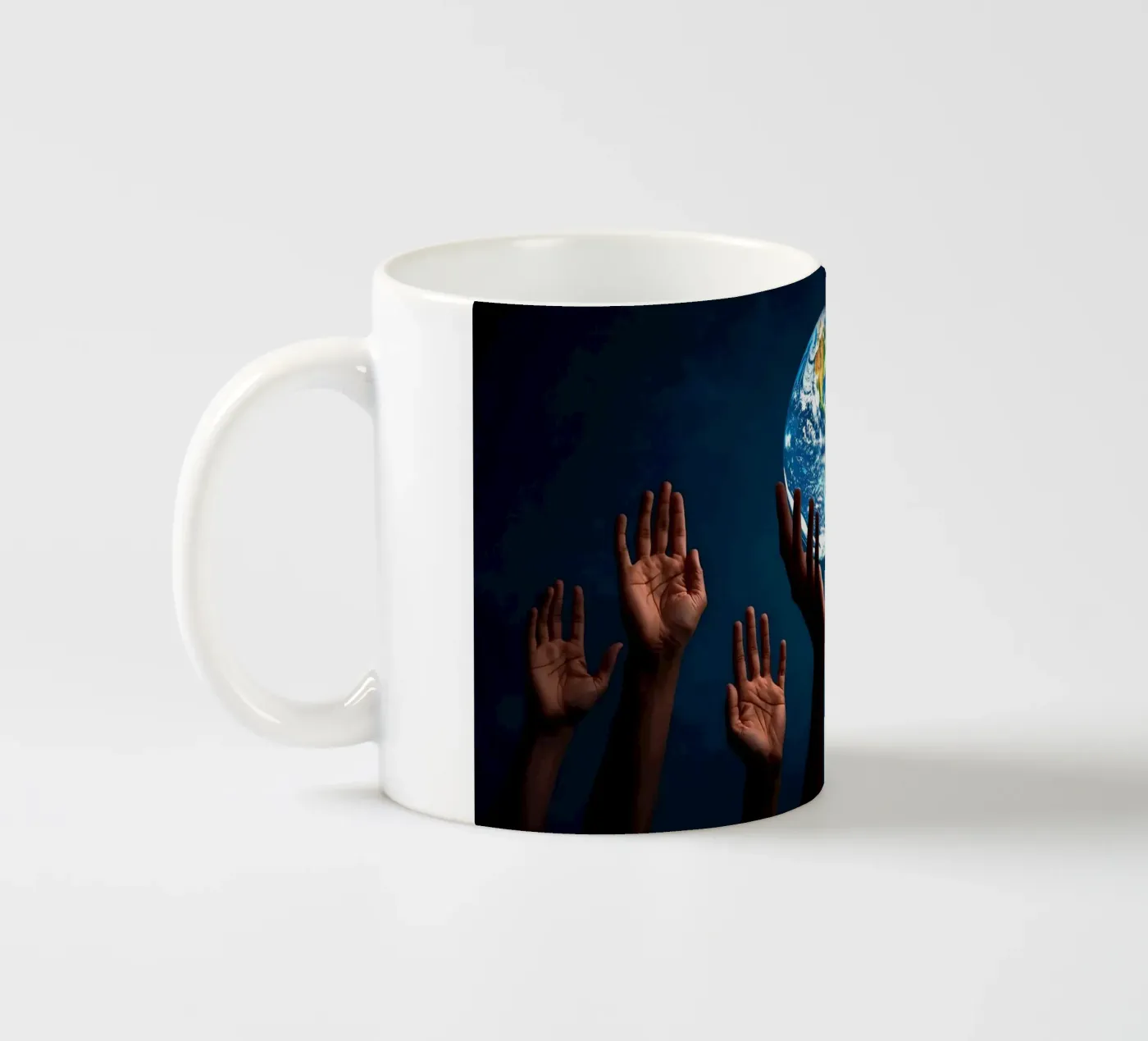 Together ceramic mug by Massimo Frascogna