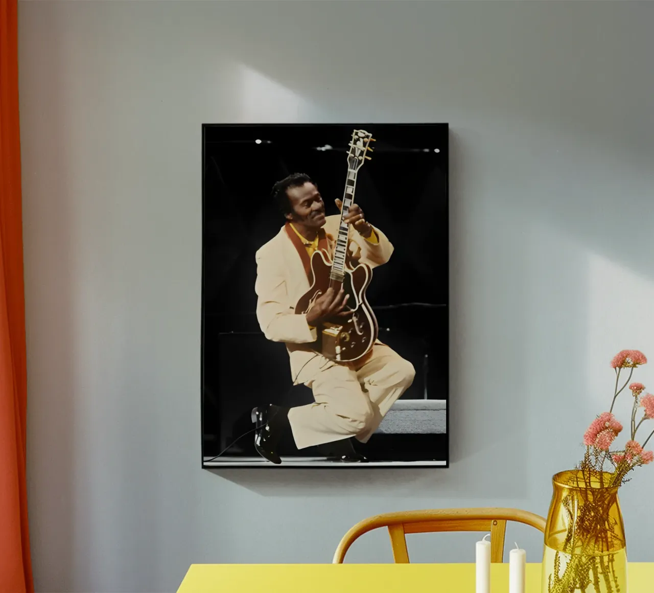 Chuck Berry plexiglass da Digital Street art