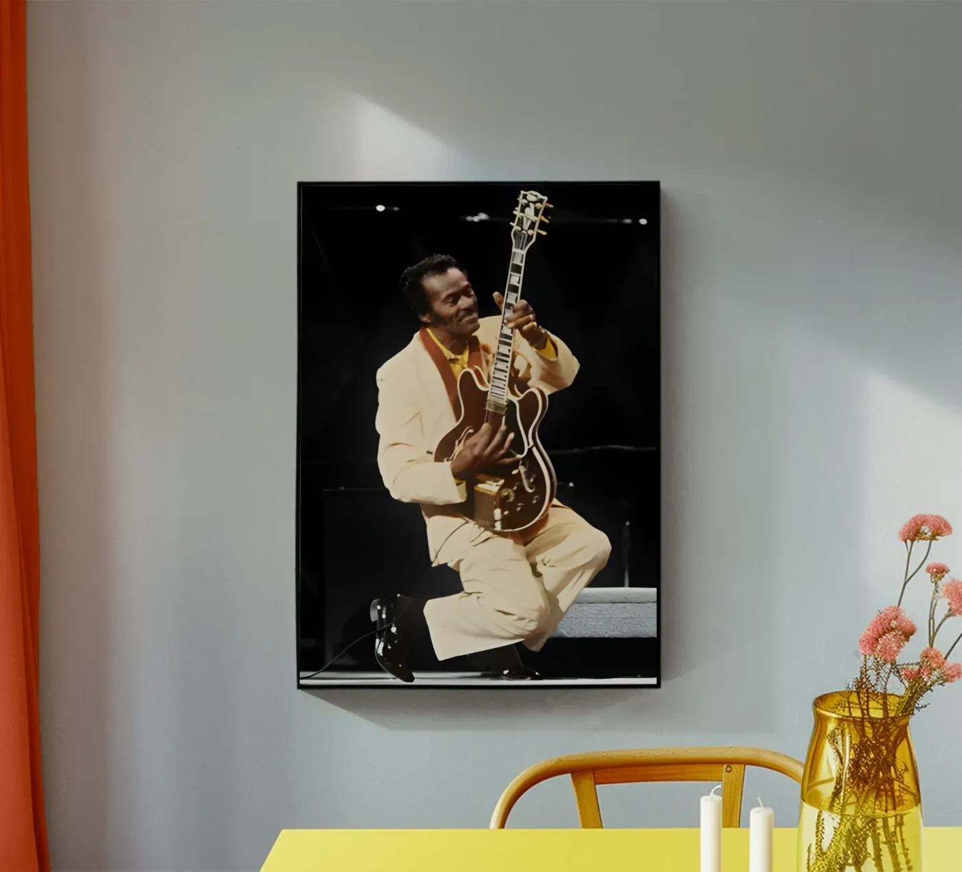 Chuck Berry plexiglass da Digital Street art