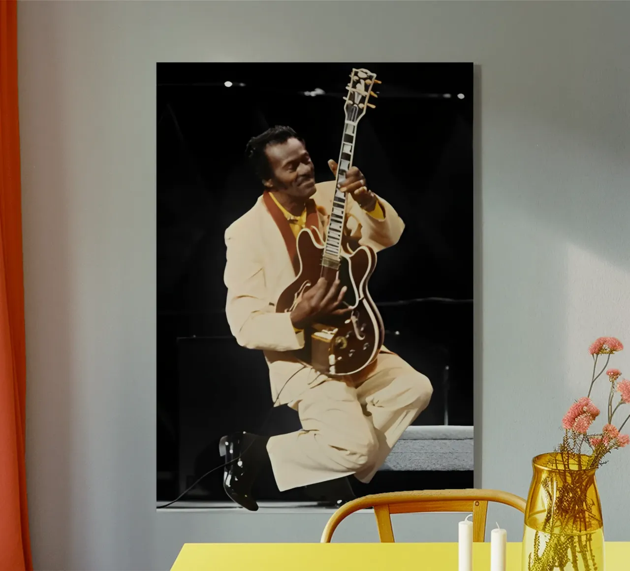 Chuck Berry plexiglass da Digital Street art