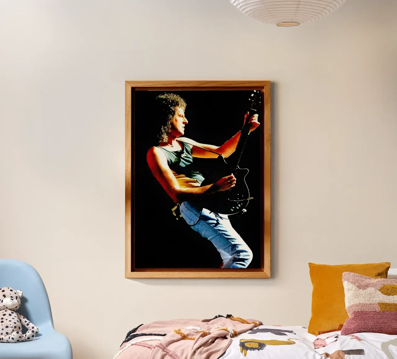 Brian May alluminio dibond da The Poster Hub