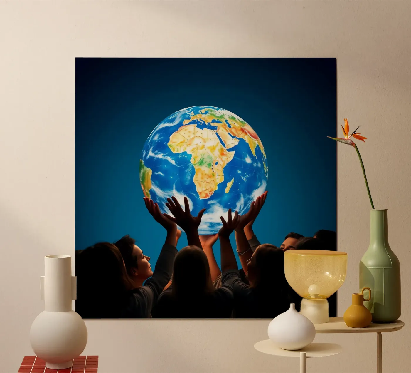 Gemeinsam Poster von Massimo Frascogna