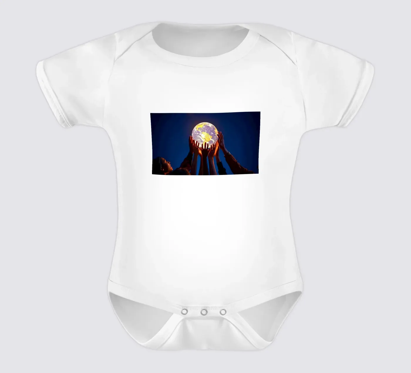 Together Kurzarm Babybody von Massimo Frascogna