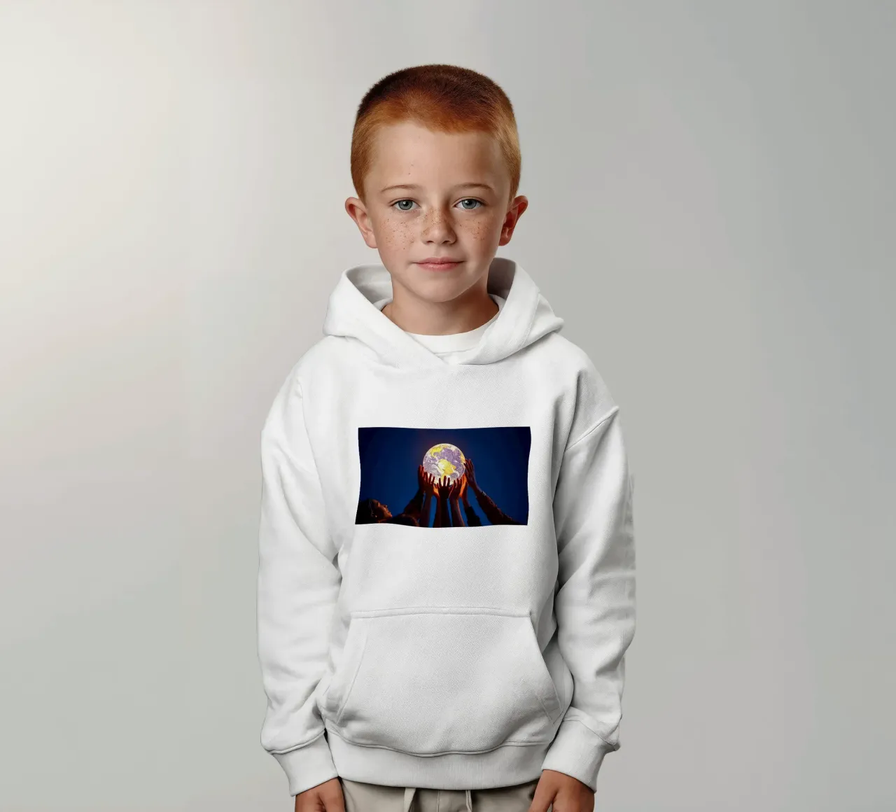 Insieme felpa bambino con cappuccio da Massimo Frascogna