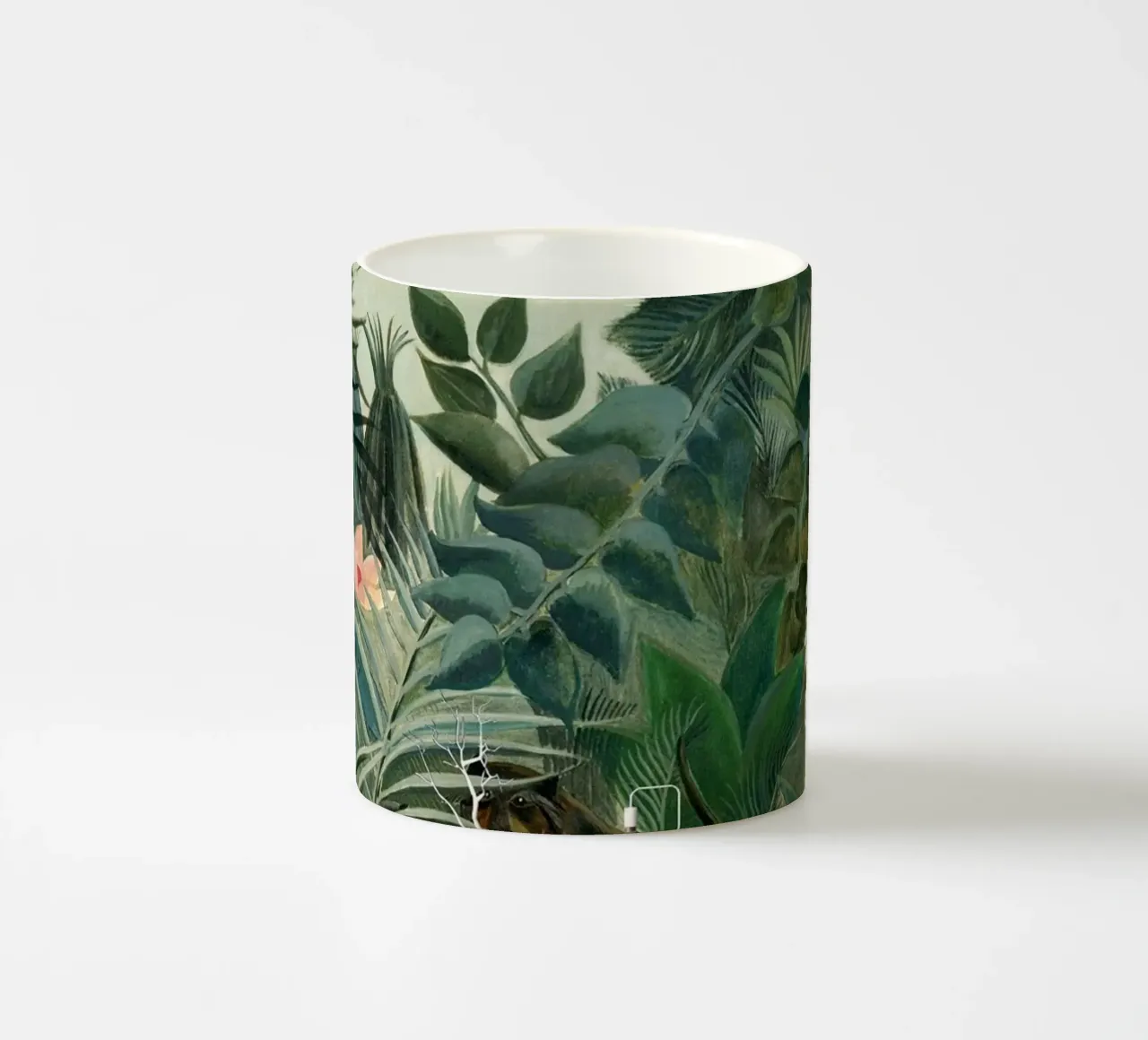 henri rousseau - Due animali tazza in ceramica da KOOL STORE