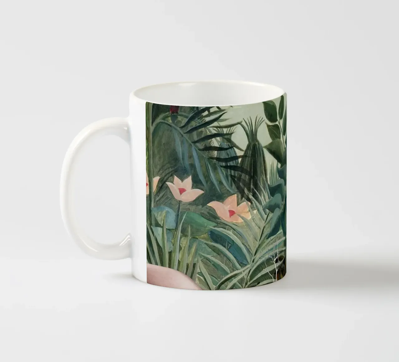 henri rousseau - Due animali tazza in ceramica da KOOL STORE