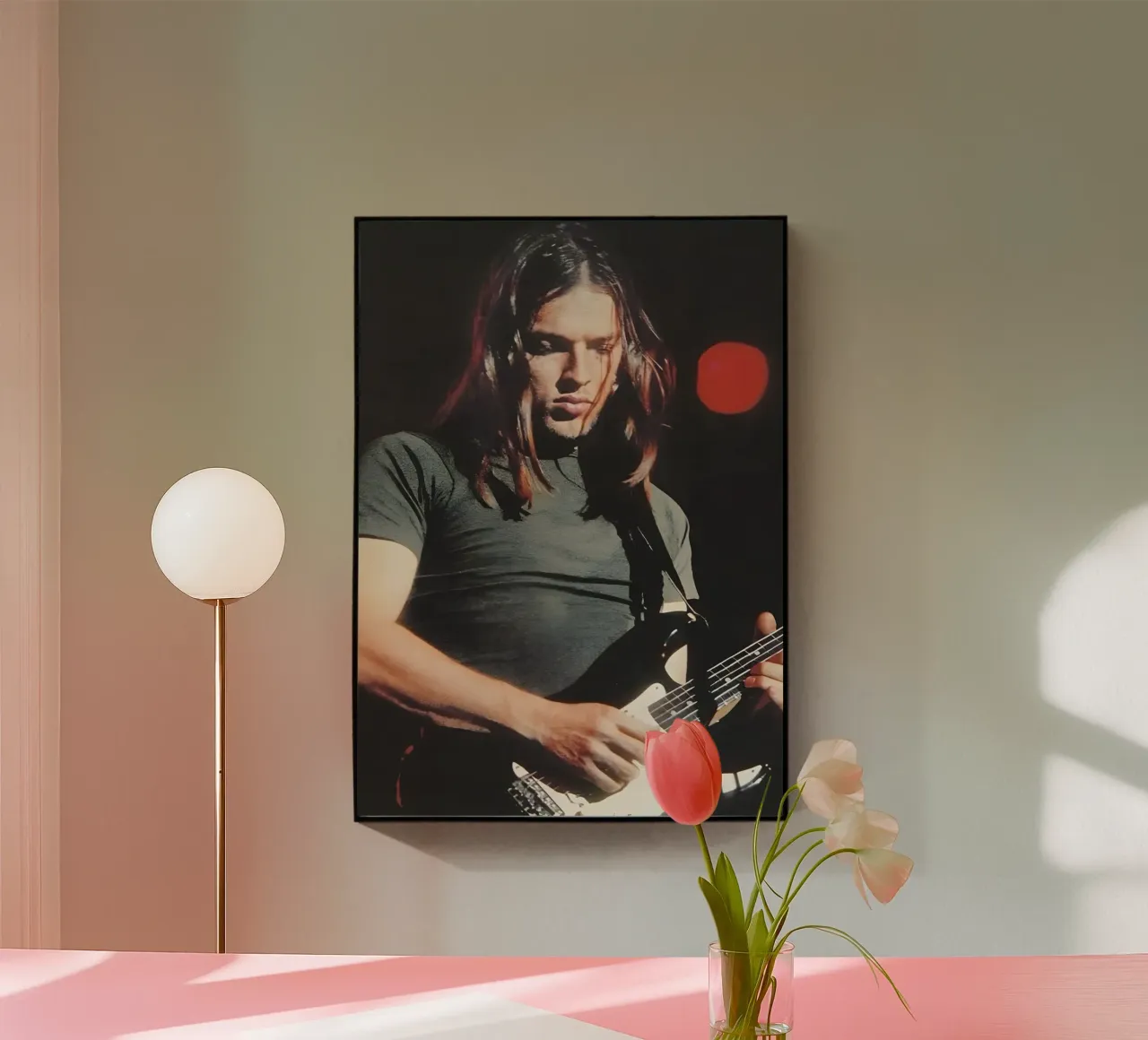 David Gilmour plexiglass da Digital Street art