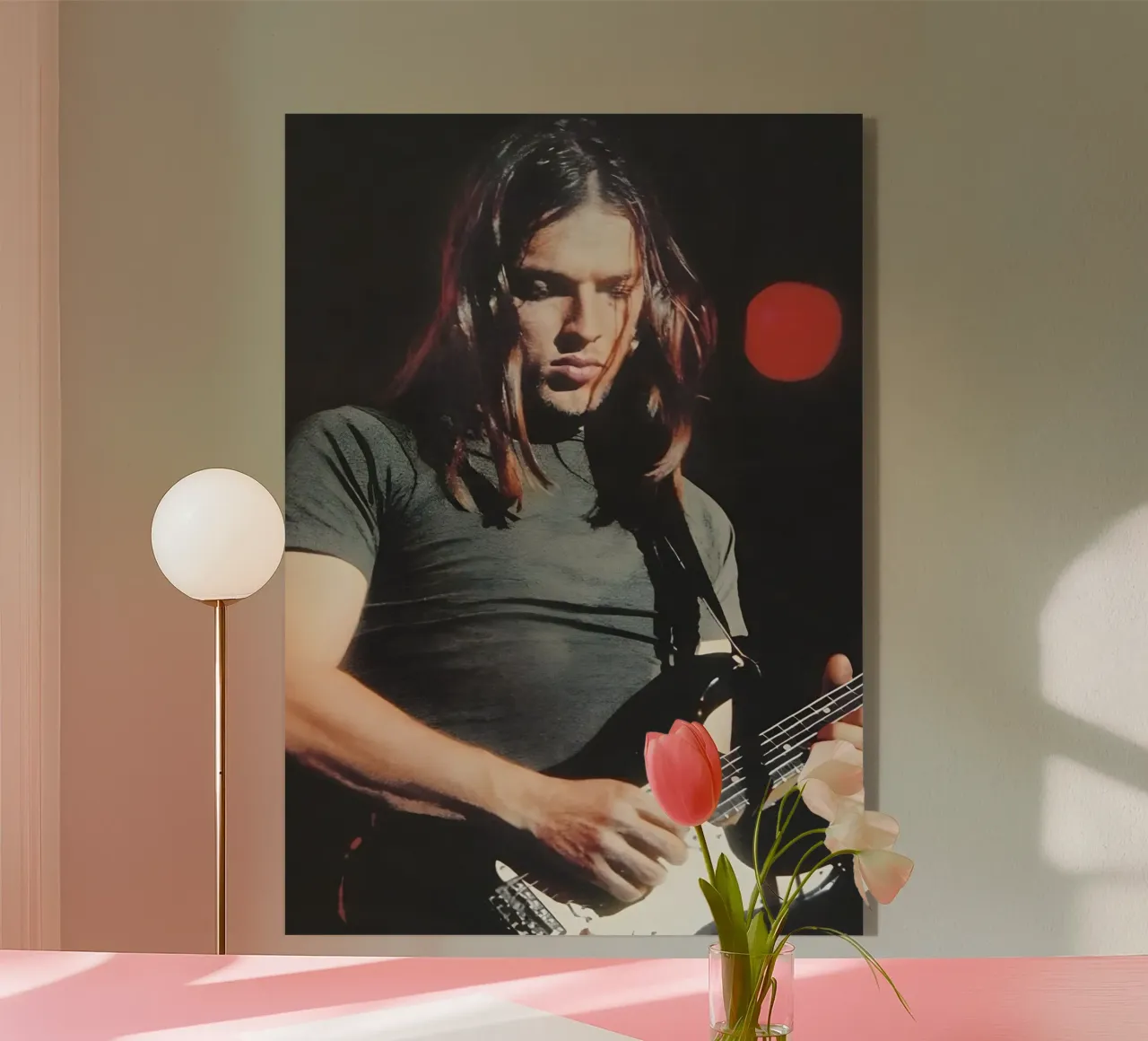 David Gilmour plexiglass da Digital Street art