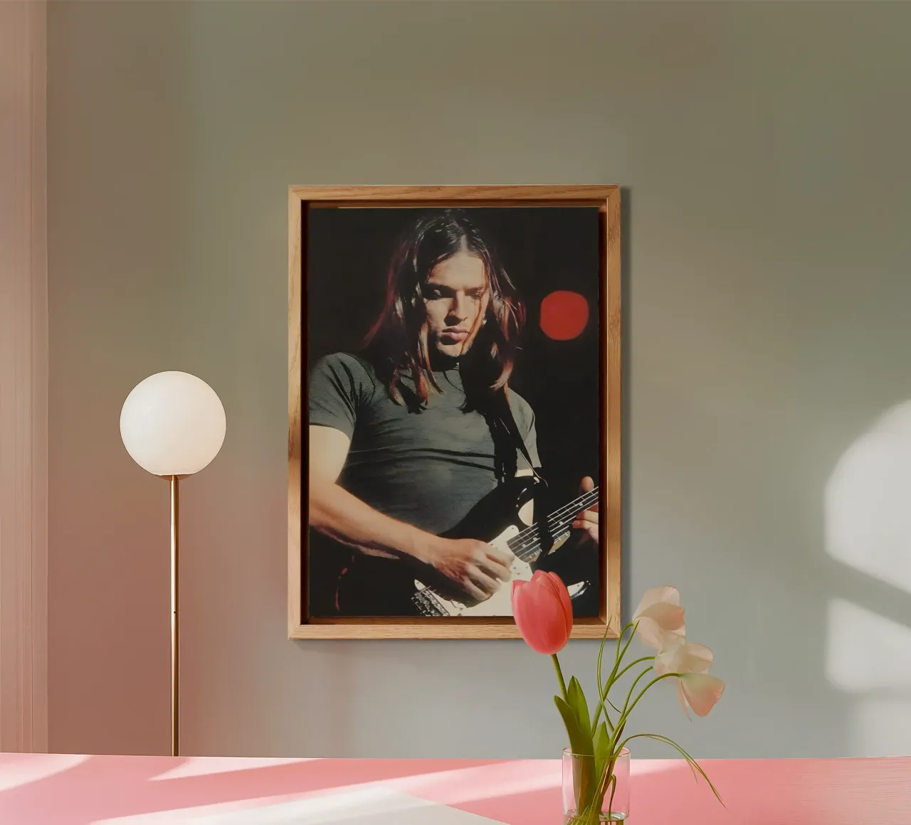 David Gilmour alluminio dibond da The Poster Hub