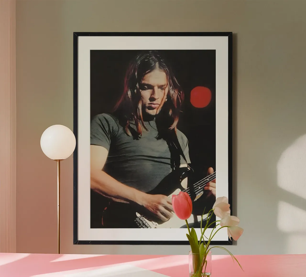 David Gilmour carta hahnemühle da The Poster Hub