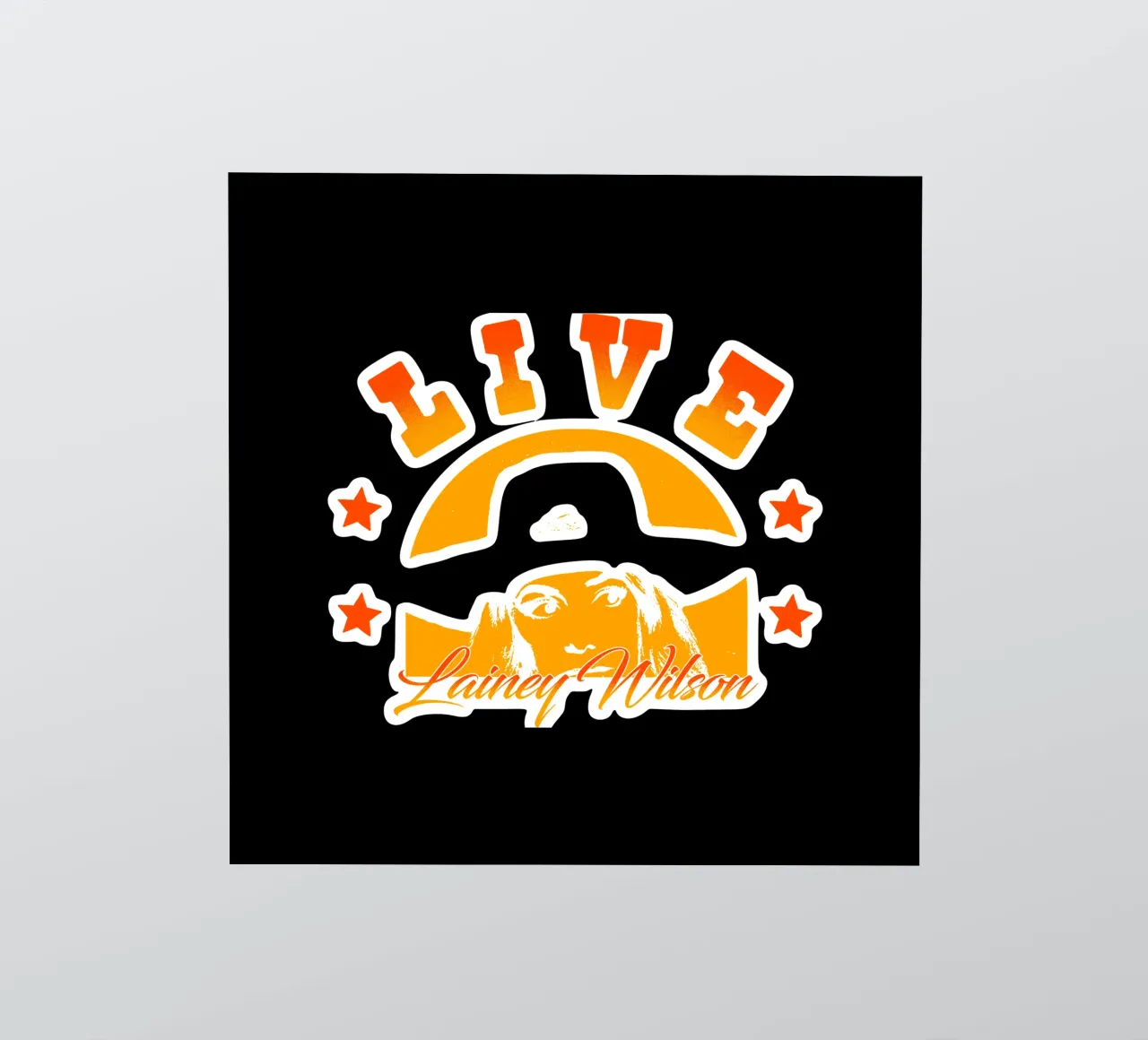 Lainey Wilson - EP Classico adesivo da igoshartwrks