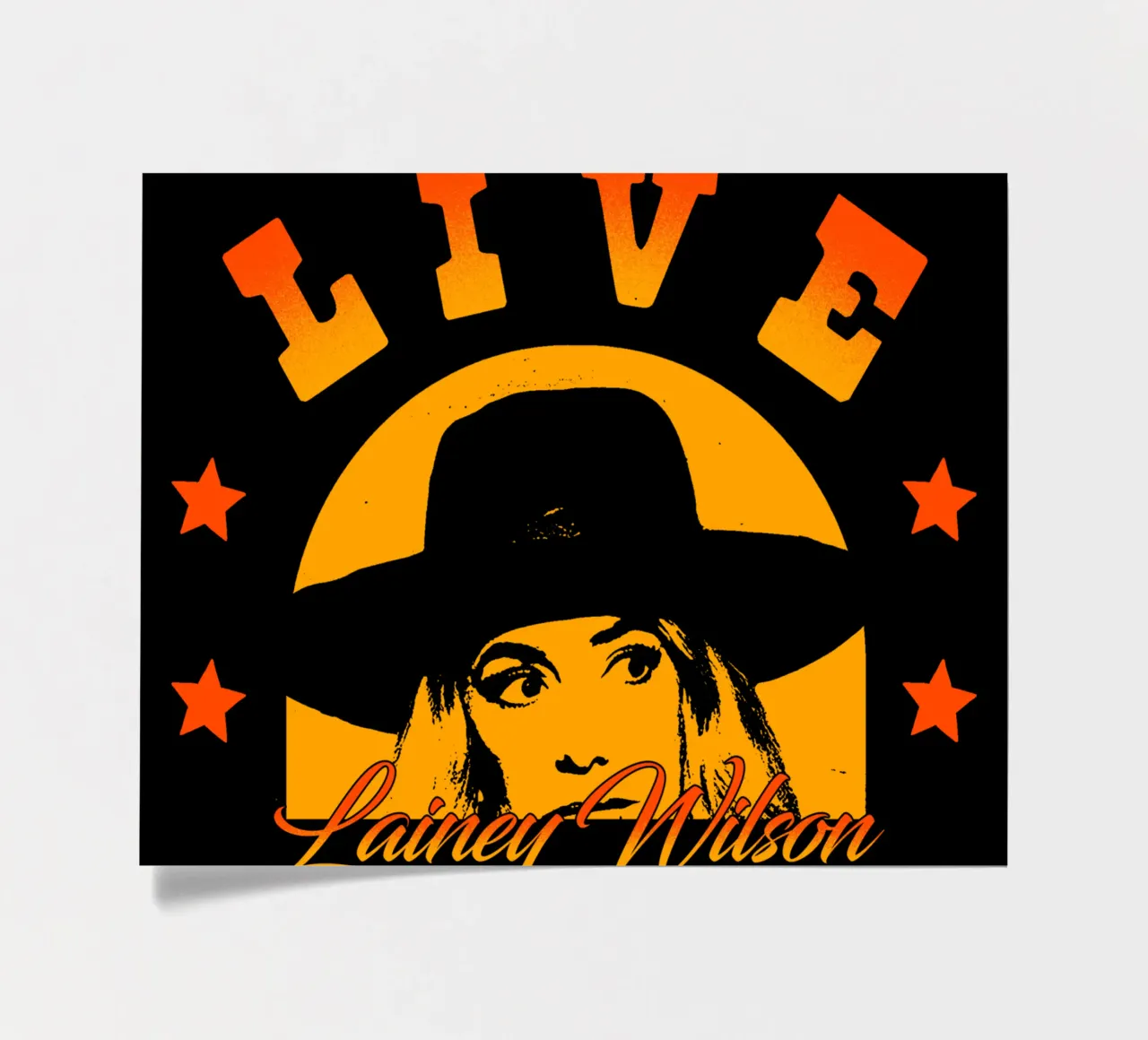 Lainey Wilson - EP Classico foglio adesivo da igoshartwrks
