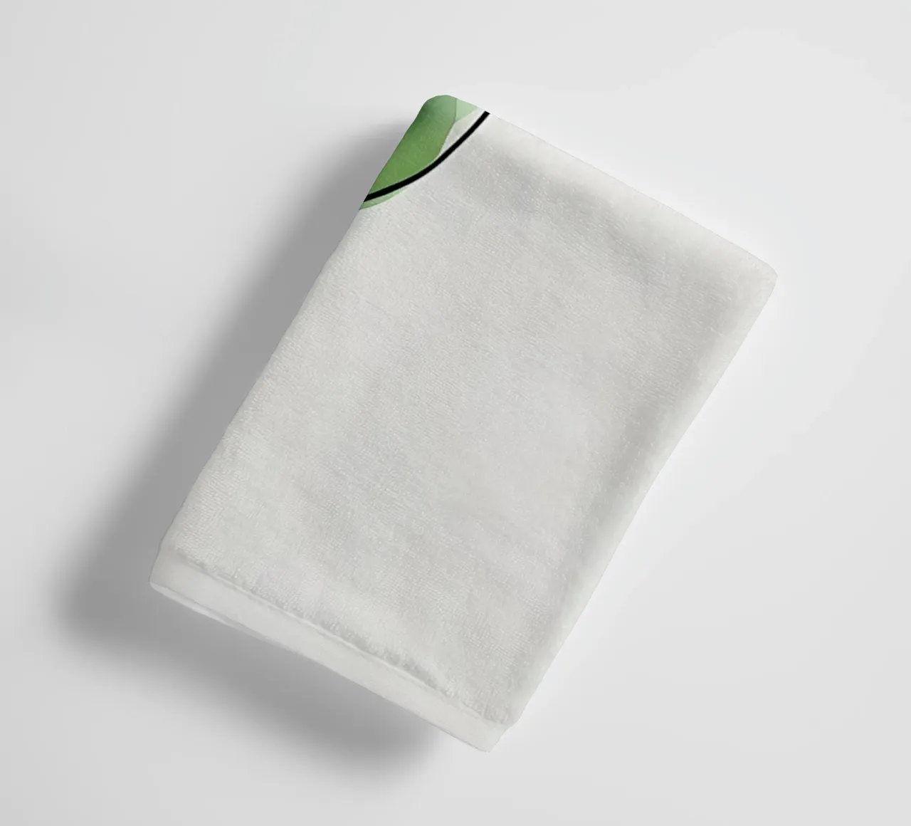 Moderna minimalista di una singola foglia di banano asciugamano da bagno da Bloom And Brush