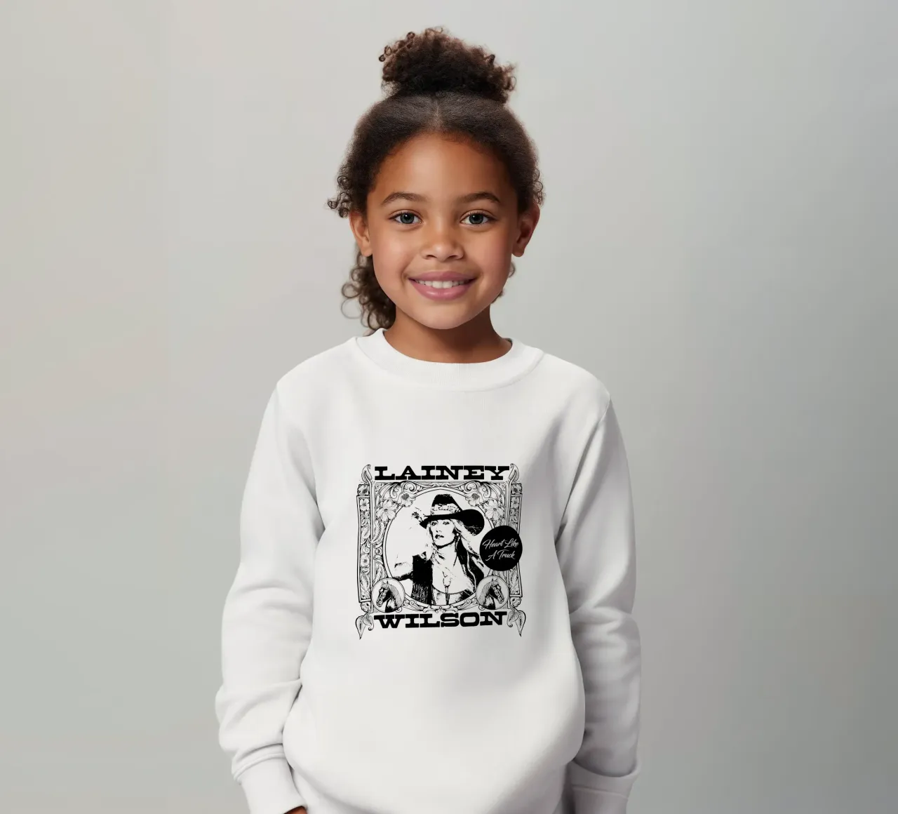 Corazón como un camión sudadera para niño de igoshartwrks