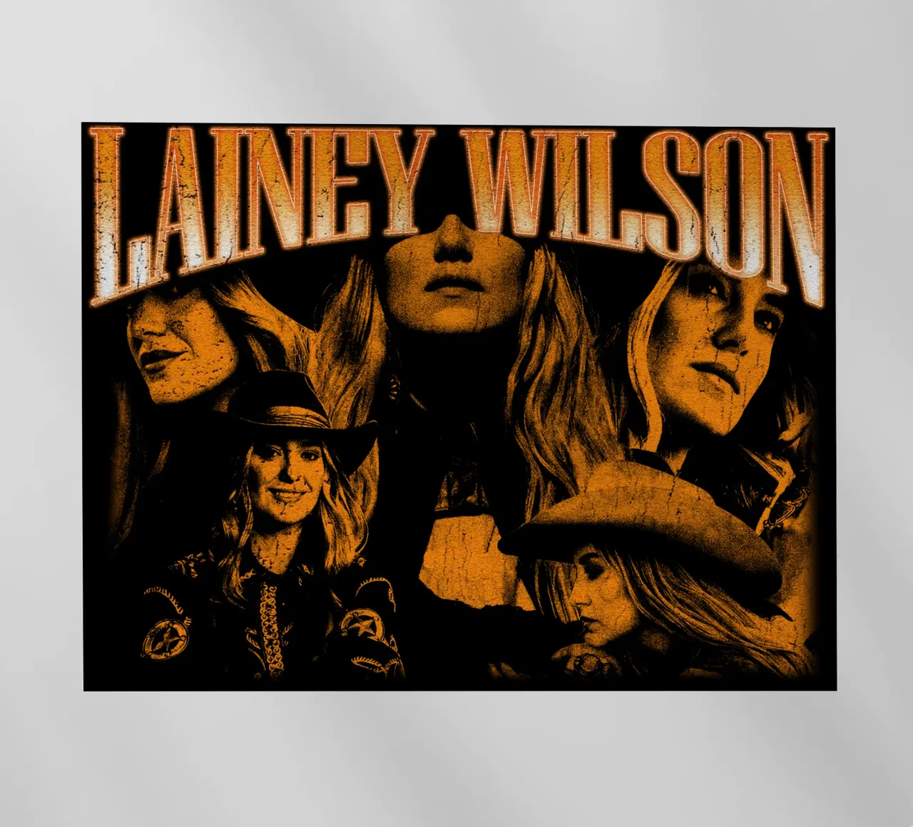 Lainey Wilson - Stile Vintage pellicola backlit da igoshartwrks