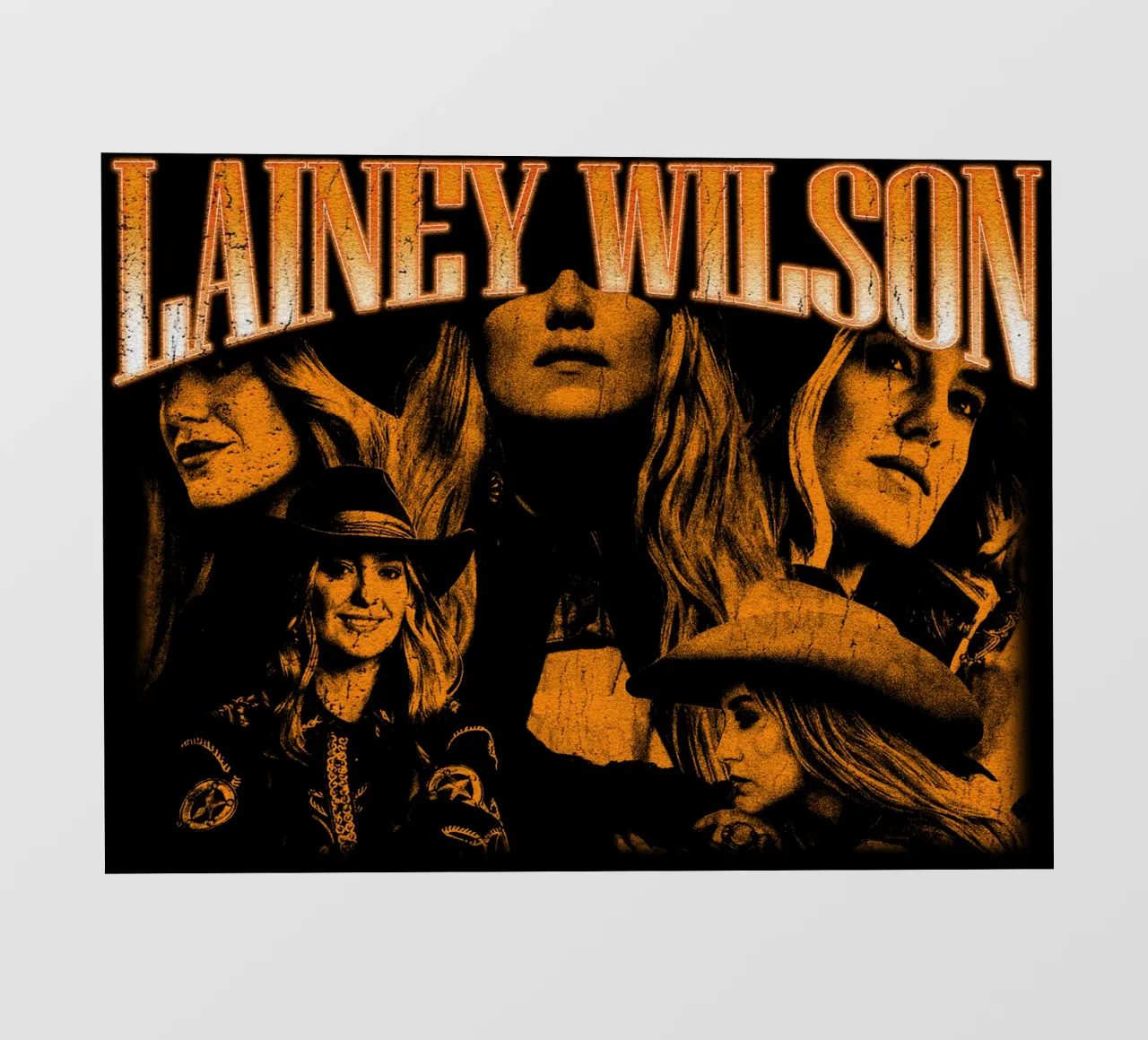Lainey Wilson - Stile Vintage pellicola backlit da igoshartwrks