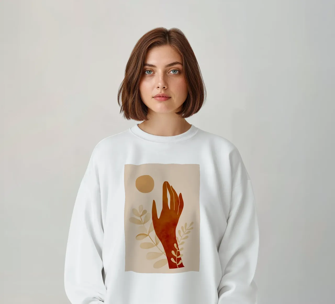 Mano y Sol sudadera de ThingDesign