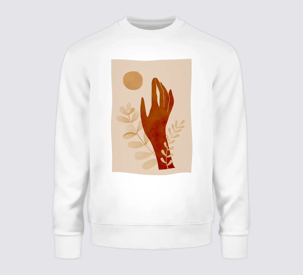 Mano y Sol sudadera de ThingDesign