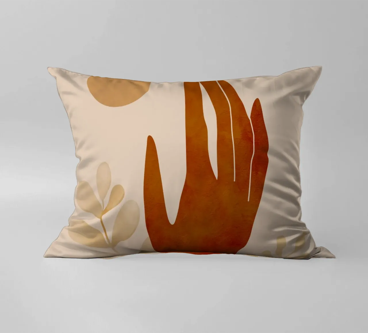 Mano e sole cuscino da ThingDesign
