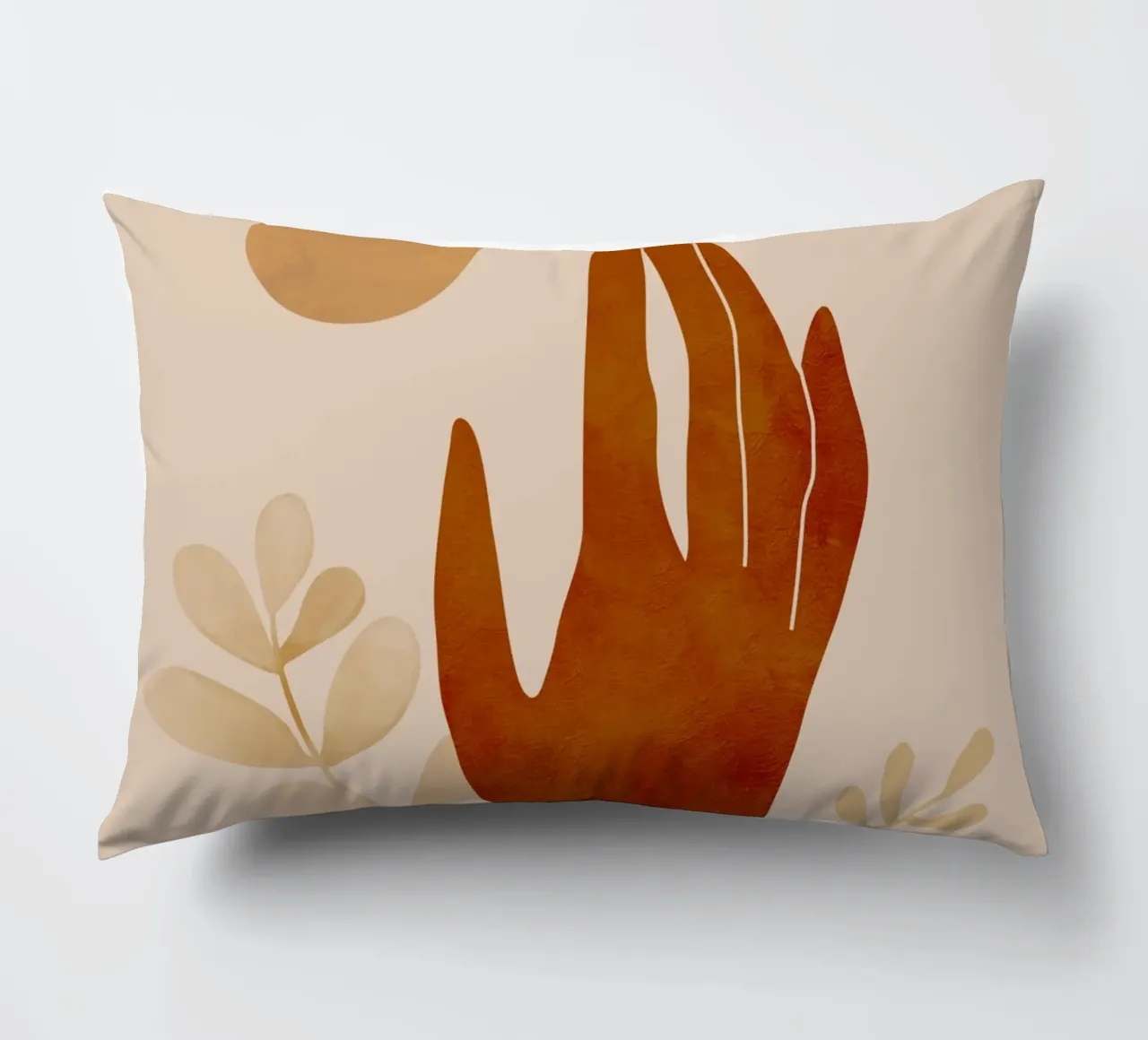 Mano e sole cuscino da ThingDesign