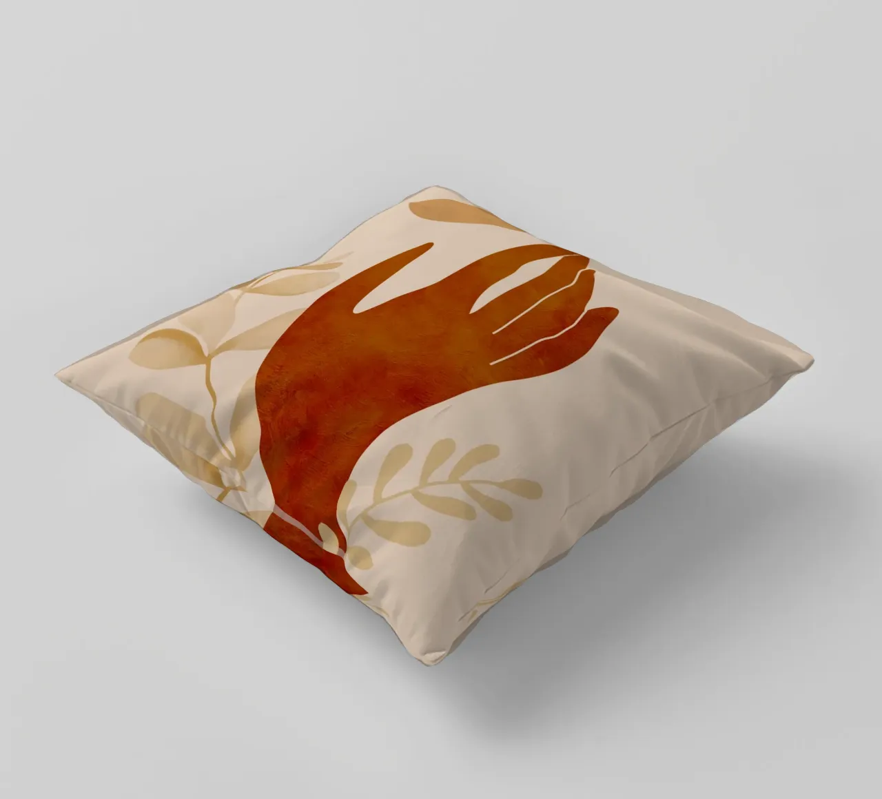 Mano e sole cuscino da ThingDesign
