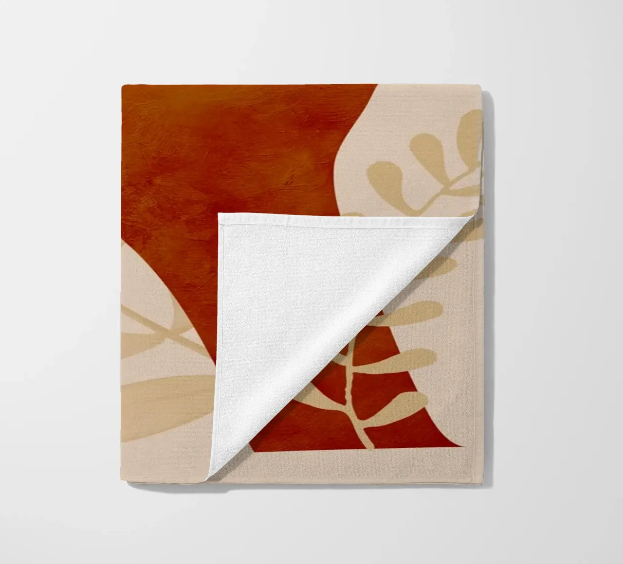 Mano e sole telo mare da ThingDesign