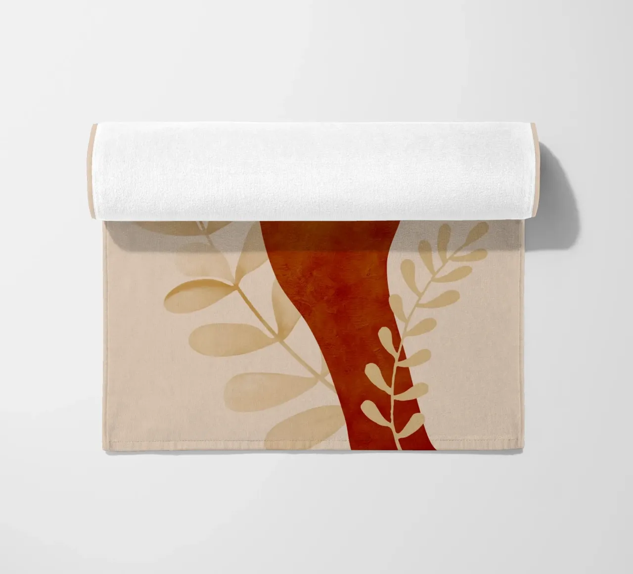 Mano e sole telo mare da ThingDesign