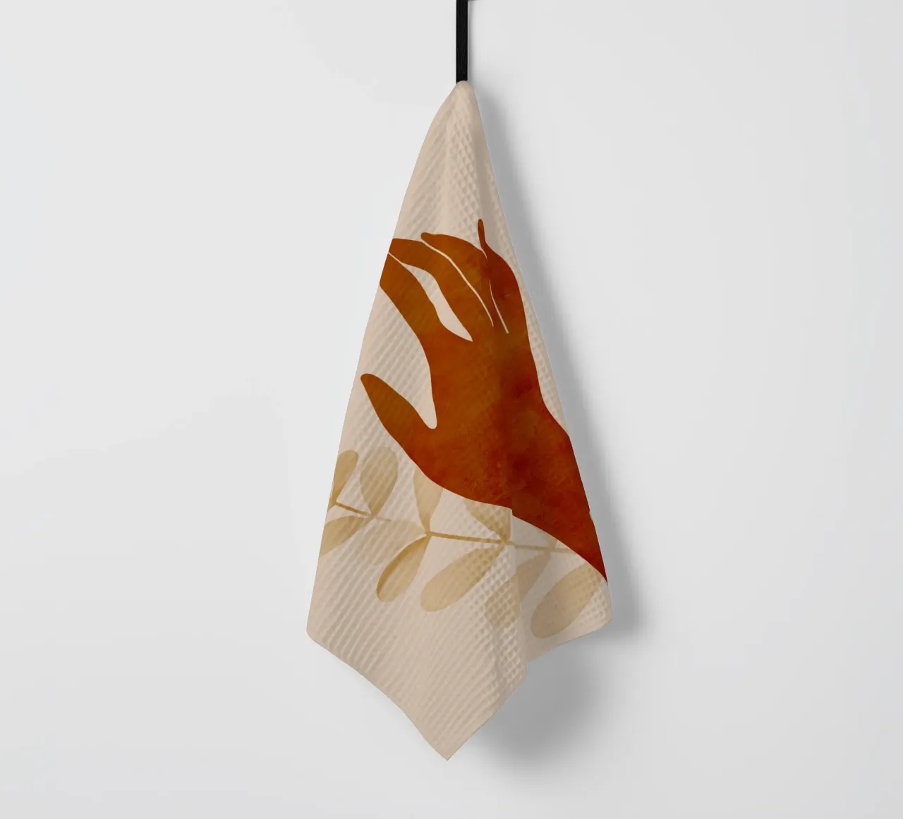 Mano e sole canovaccio da cucina da ThingDesign