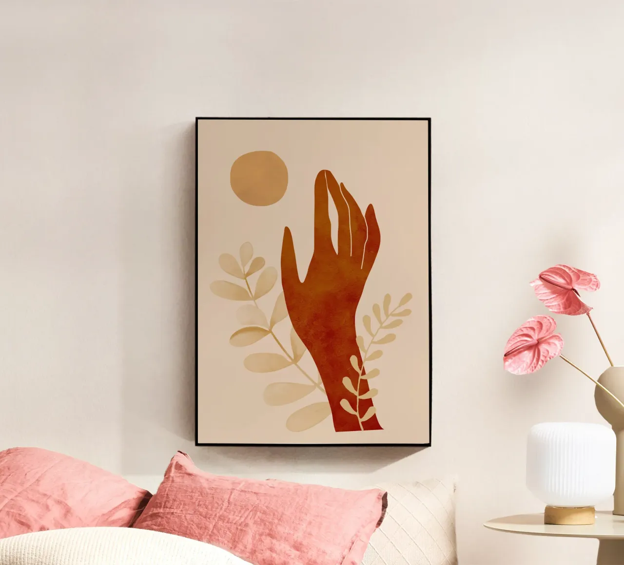 Mano e sole plexiglass da ThingDesign