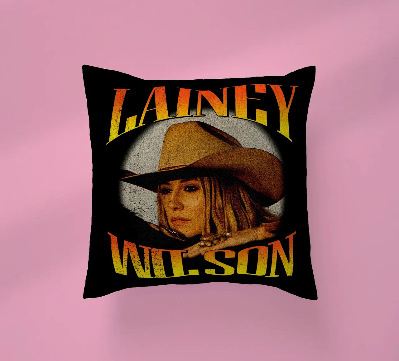 Lainey Wilson - Cavalli Buoni Classico cuscino da igoshartwrks