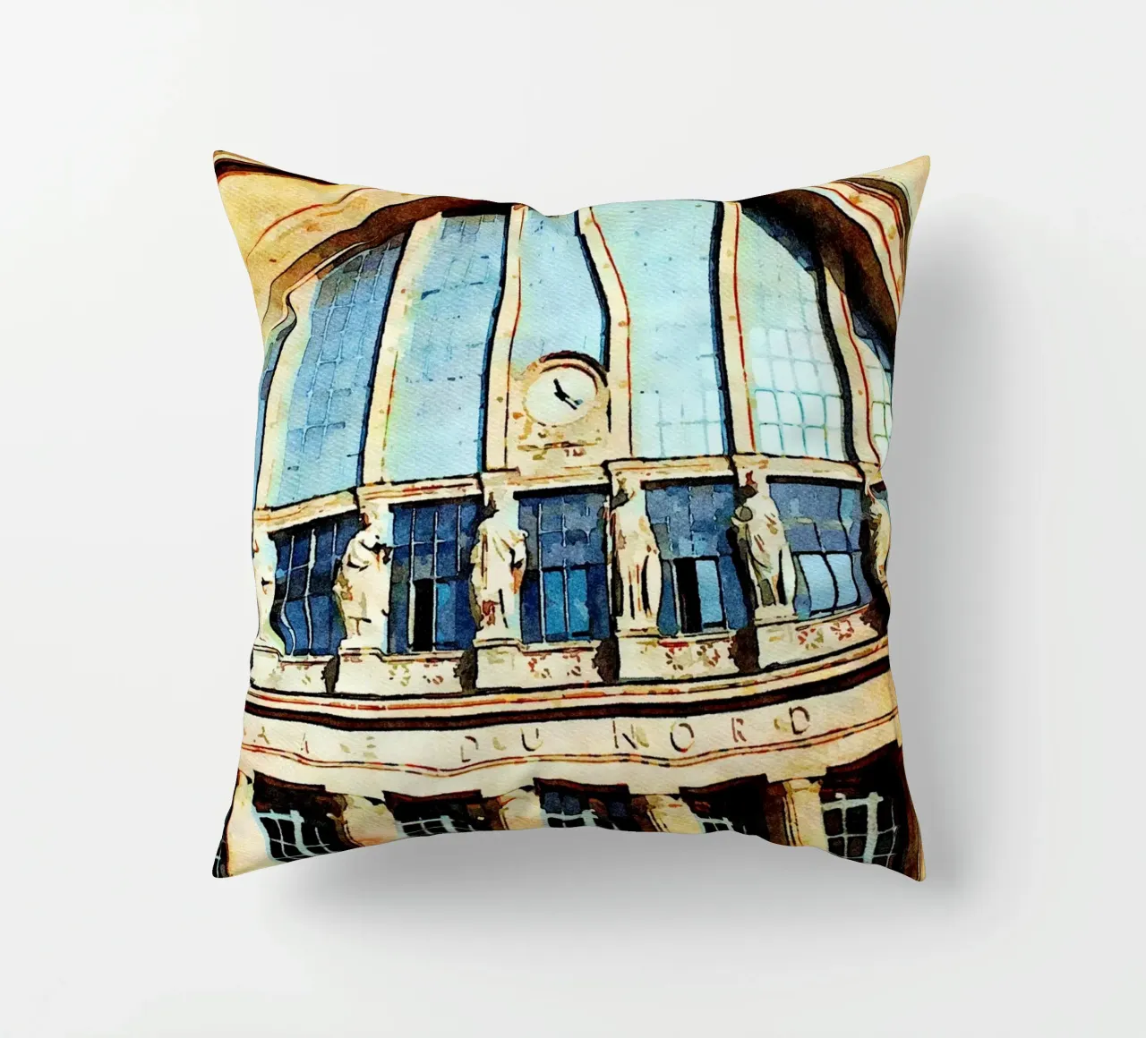 A Parigi cuscino da Massimo Frascogna