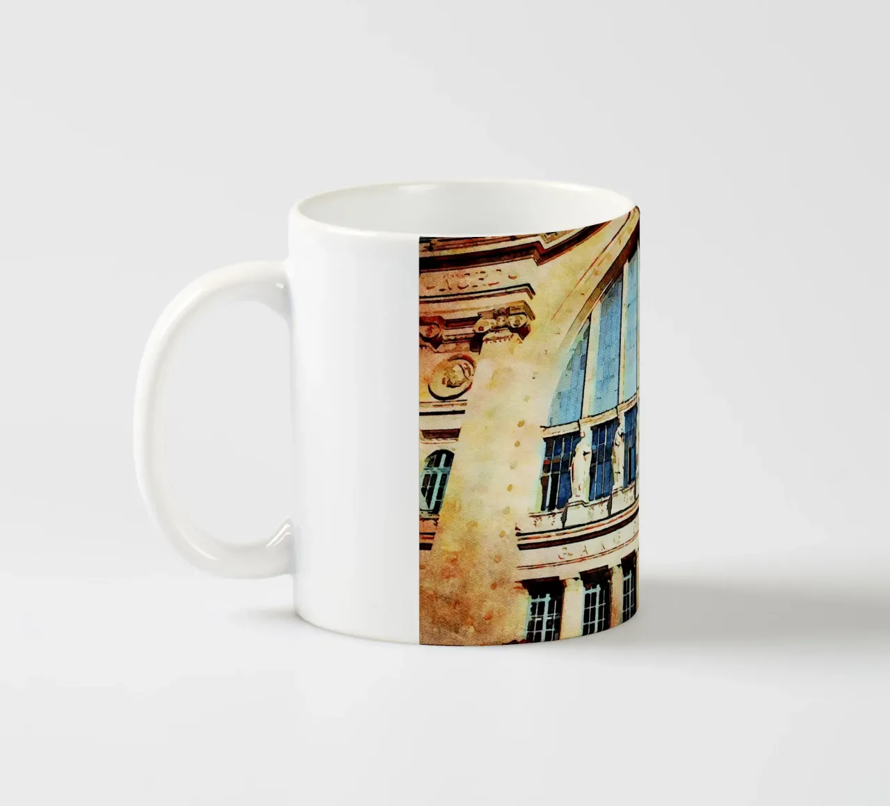 A Parigi tazza in ceramica da Massimo Frascogna