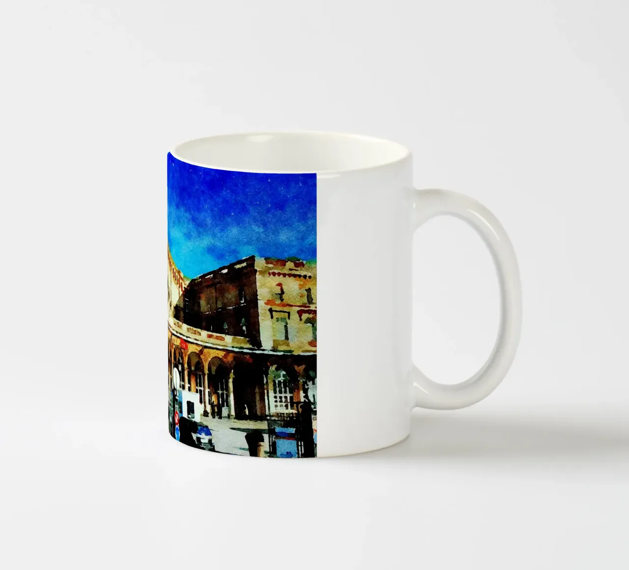 A Parigi tazza in ceramica da Massimo Frascogna
