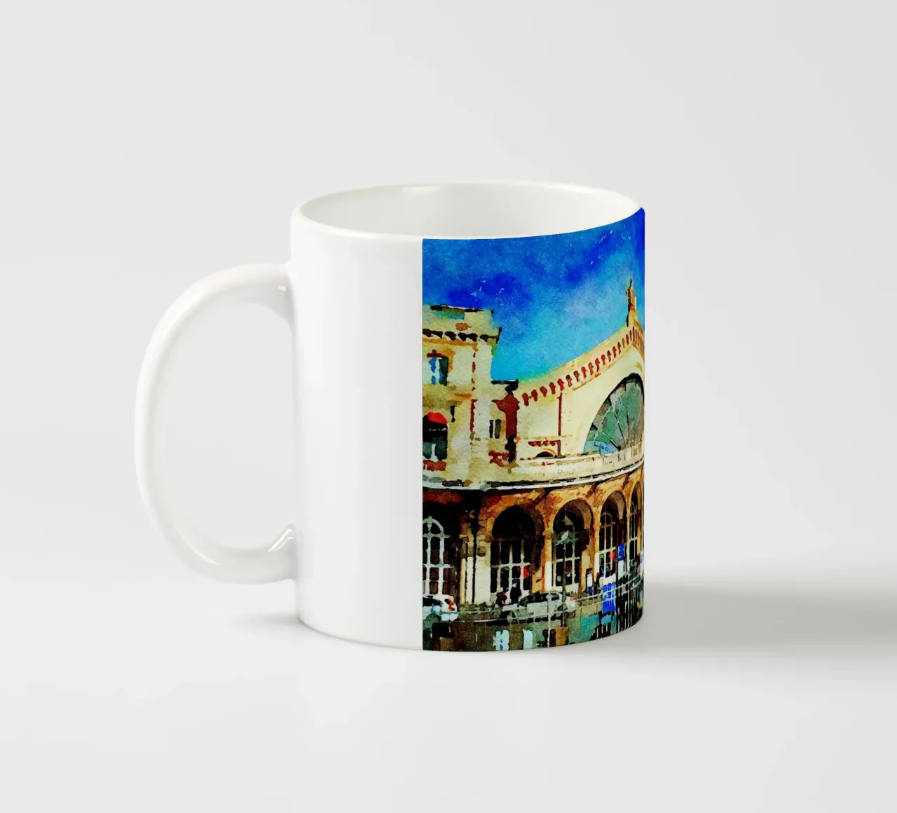 A Parigi tazza in ceramica da Massimo Frascogna