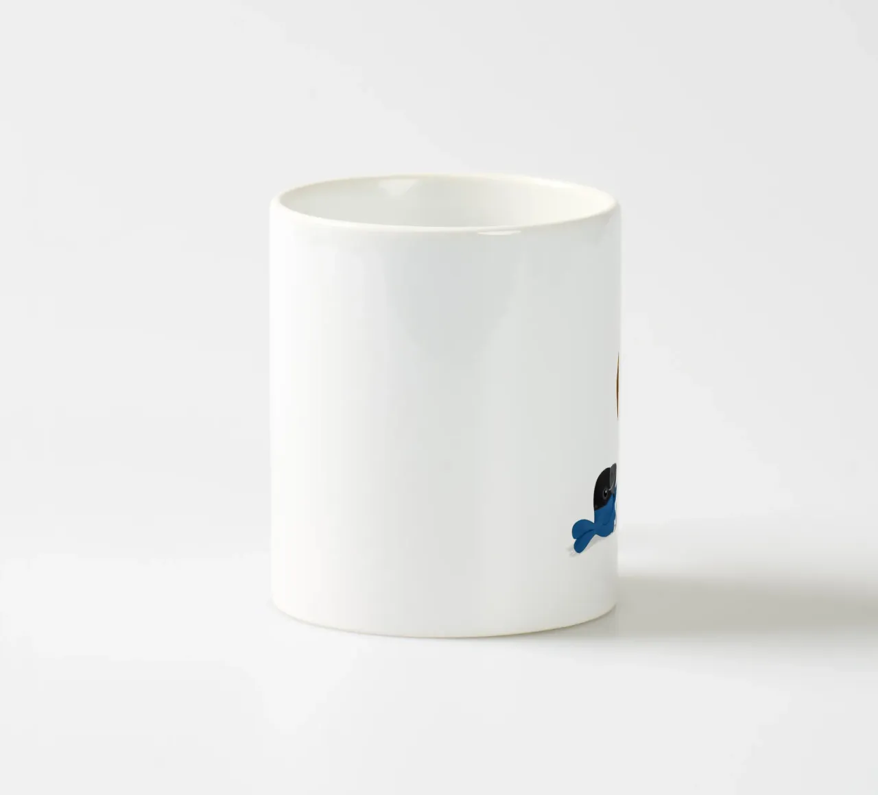 Capibara e uccelli che parlano tazza in ceramica da julianamotzko