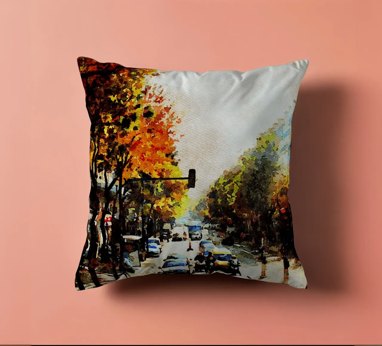 A Parigi cuscino da Massimo Frascogna
