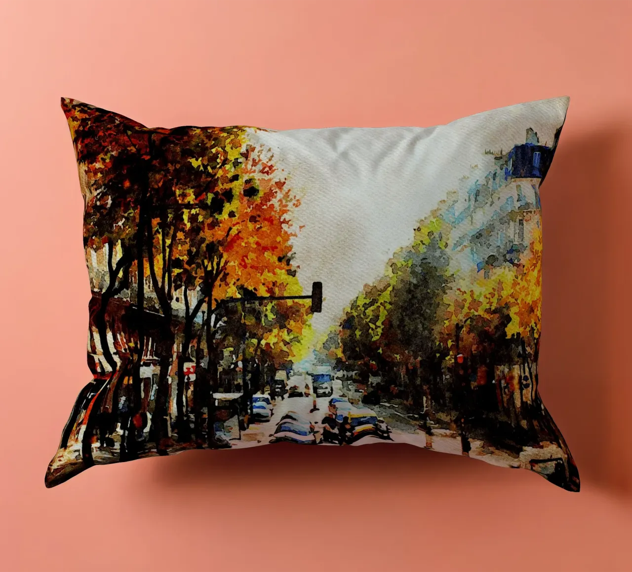 A Parigi cuscino da Massimo Frascogna